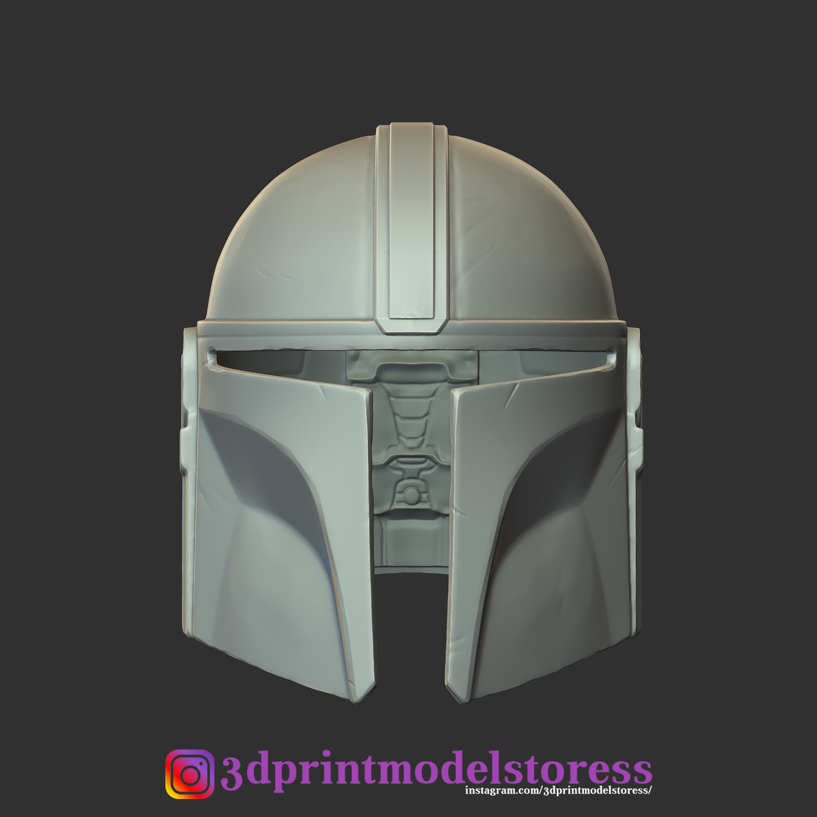 🪖 Capacete Mandaloriano - Star Wars - Modelo para impressão 3D